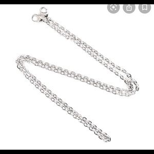 Louis Vuitton Silver Pochette shoulder chain strap